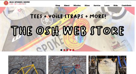 Old Spokes Home :: Responsive website by Off Grid Media Lab